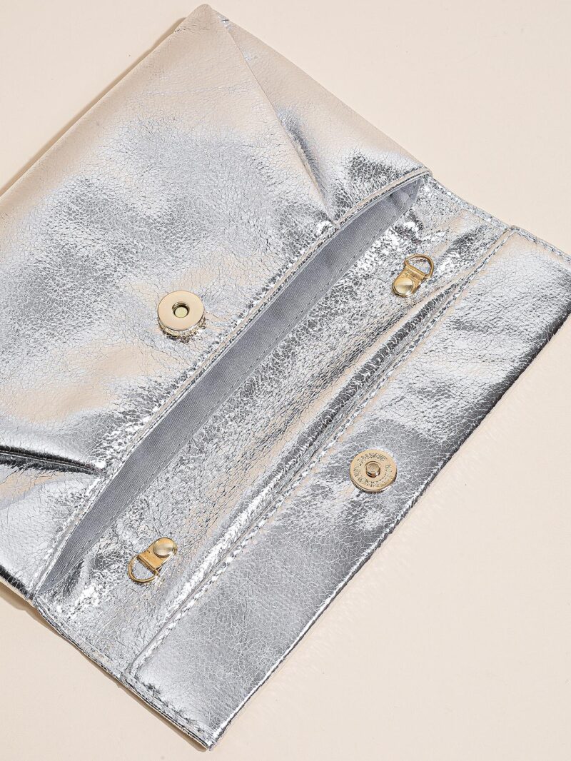 Women’s Sparkle Evening Clutch Purse with Shoulder Chain for Weddings & Events - Image 6