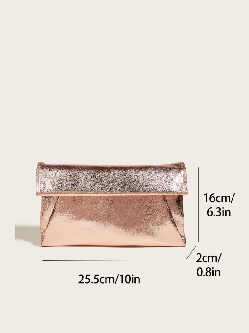 Women’s Sparkle Evening Clutch Purse with Shoulder Chain for Weddings & Events - Image 7