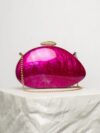 Marble Shell Acrylic Clutch