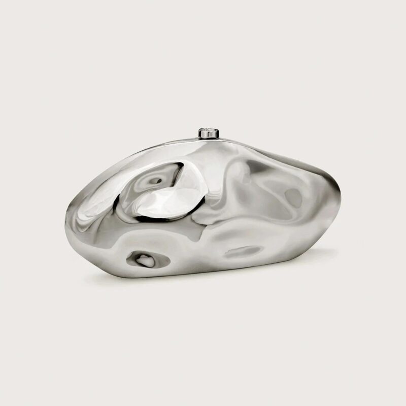 Elegant Acrylic Stone Clutch – Unique Party & Wedding Shoulder Bag - Image 7