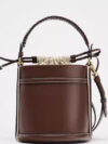 Women's PU Leather Bucket Shoulder Bag