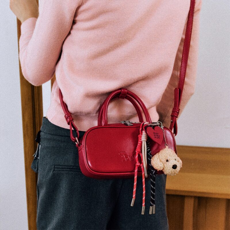 Elegant Boston-Style Crossbody Shoulder Bag for Women – Autumn Mini Handbag - Image 4