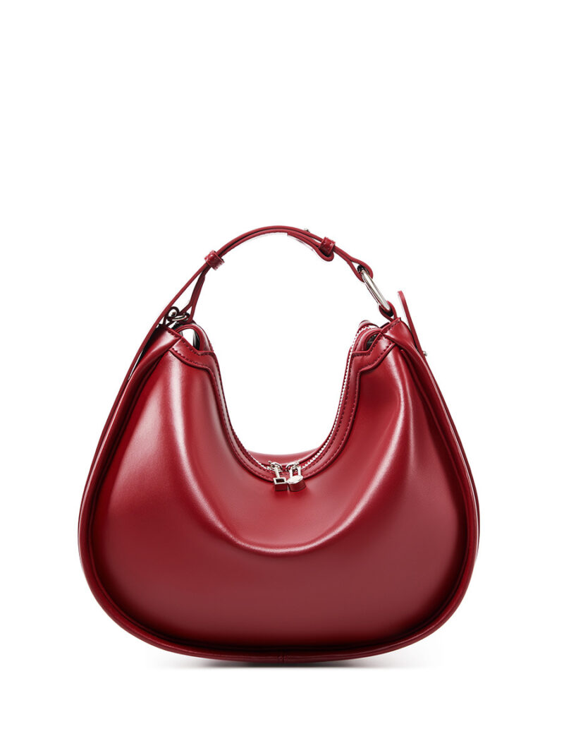 Luxury Genuine Leather Crescent Shoulder Bag for Women - Image 6
