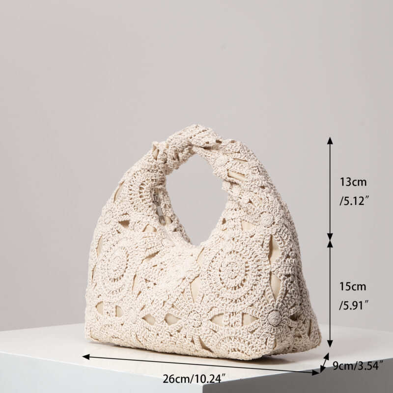 Boho Wicker Beach Tote Bag for Women – Summer Travel & Vacation Must-Have - Image 7