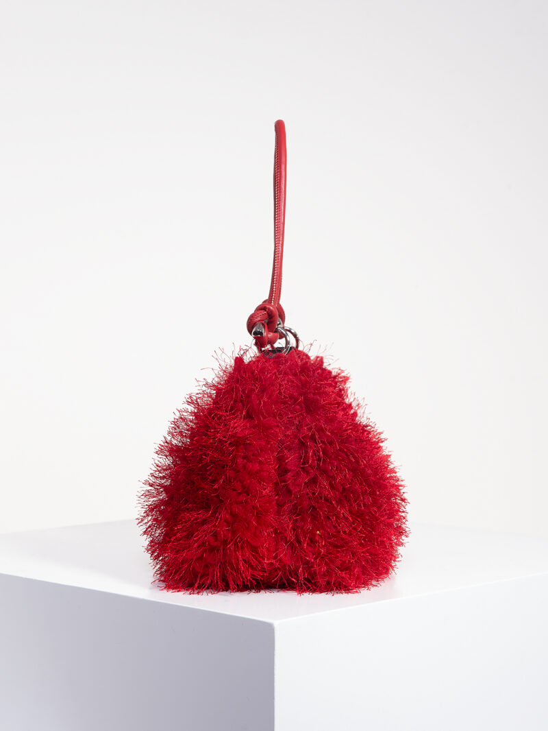 Y2K Burgundy Shoulder Bag - Image 5