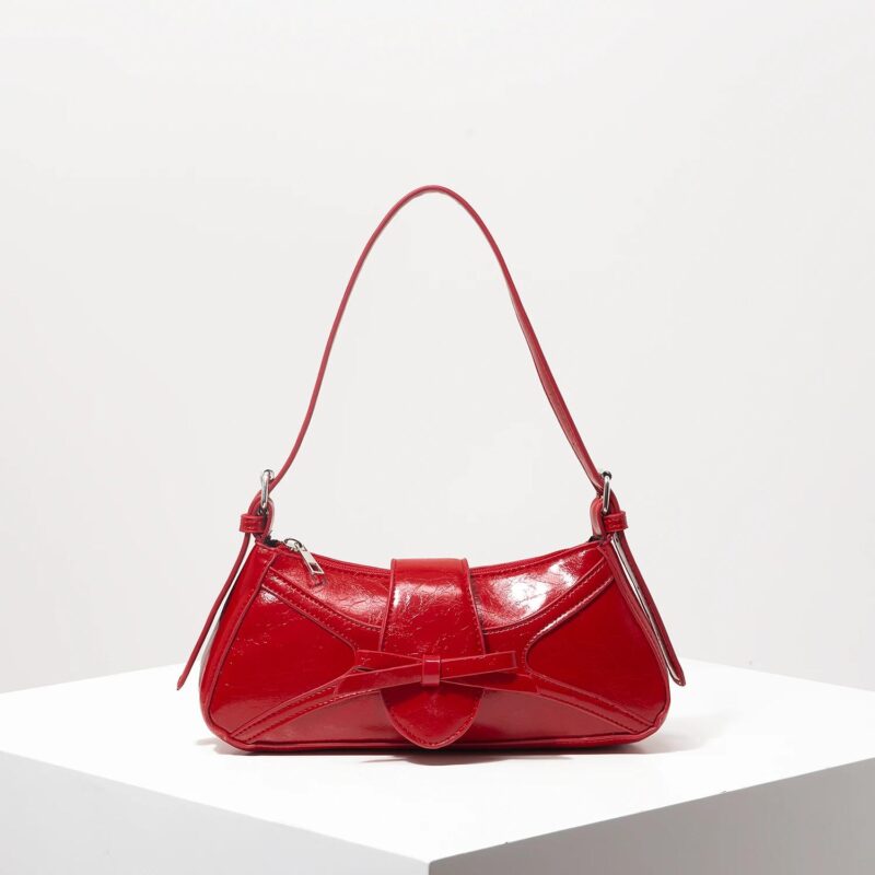 Elegant Faux Leather Shoulder Tote