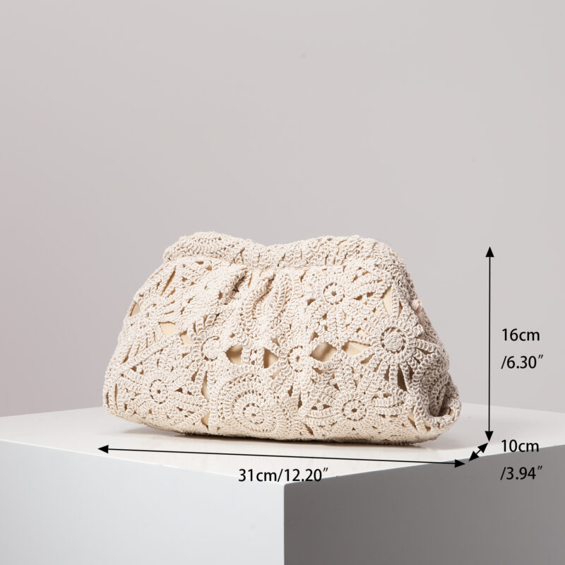 Bohemian Woven Clutch Bag - Image 6