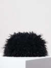 Y2K Plush Kiss Lock Clutch – Candy-Colored Soft Evening Purse for Women