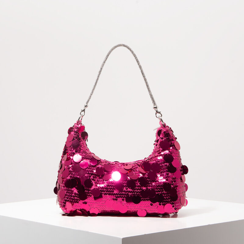 Sequin Party Shoulder Bag for Women - Image 2