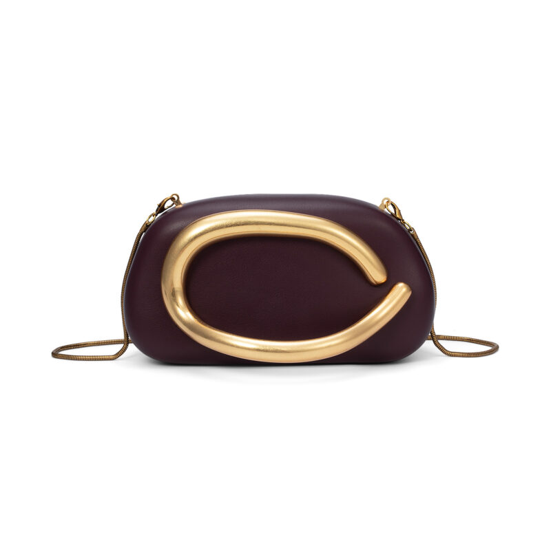 Luxury PU Leather Box Clutch Crossbody Shoulder Bag - Image 3