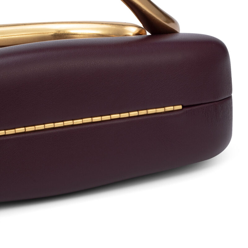 Luxury PU Leather Box Clutch Crossbody Shoulder Bag - Image 8