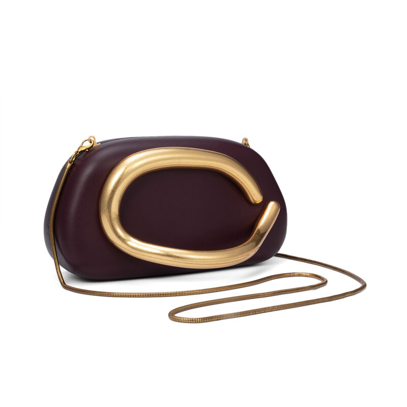 Luxury PU Leather Box Clutch Crossbody Shoulder Bag