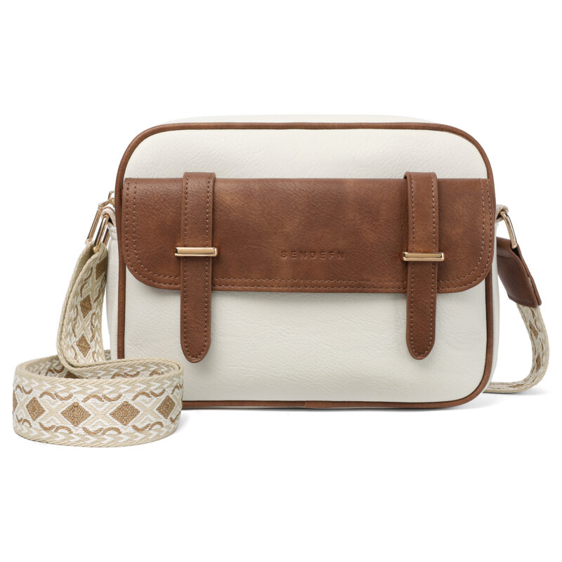 Retro PU Leather Women's Crossbody Shoulder Bag