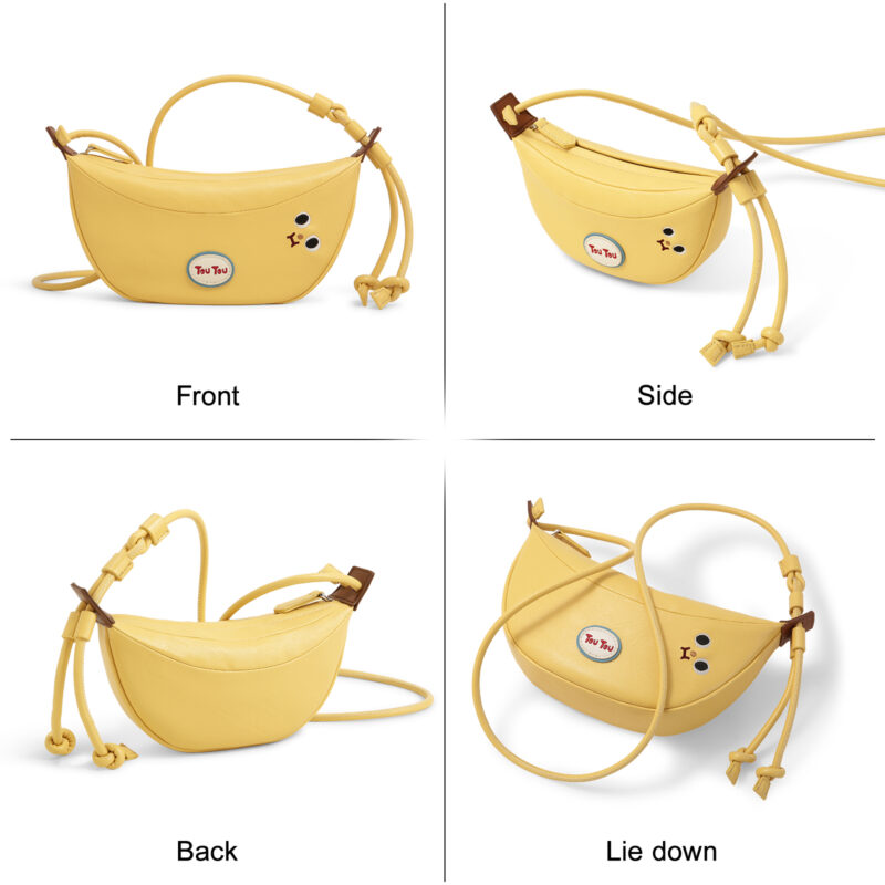 Mini Dumpling Shoulder Bag – Cute Crossbody for Women & Girls - Image 4