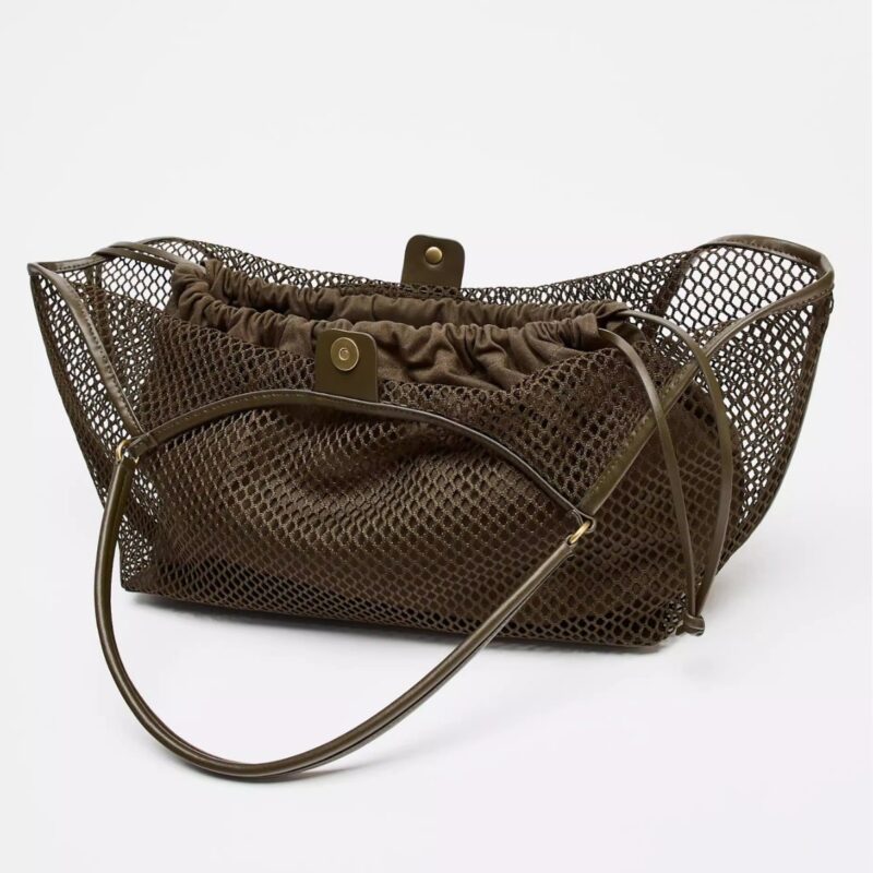 Luxury Leather Tote Handbag – Large Capacity Travel & Shopper Bag - Image 2