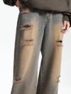 90s Grunge Baggy Distressed Jeans