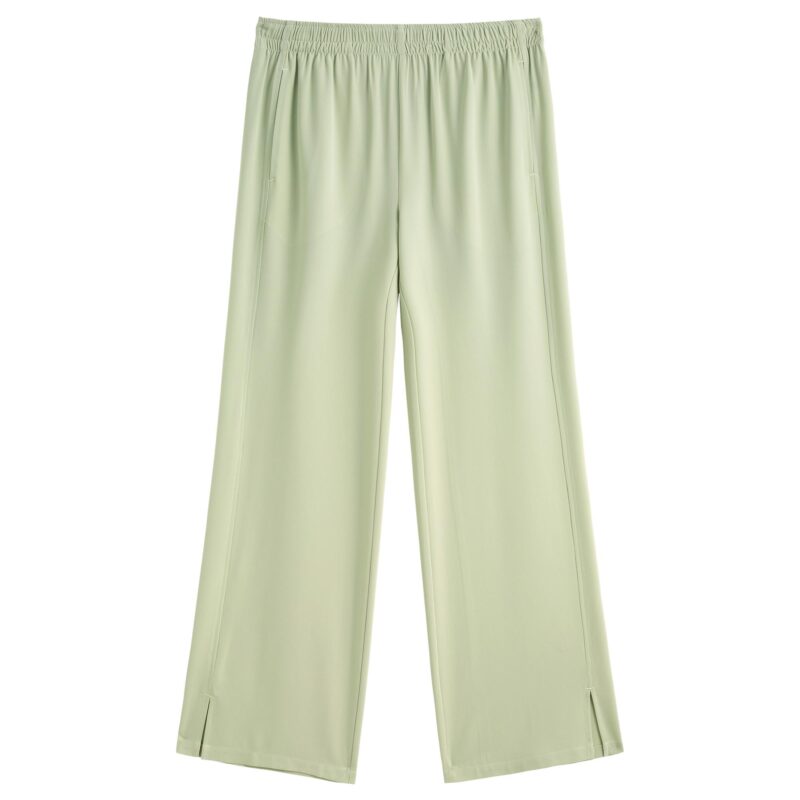 Plus Size Women's High Waist Slimming Straight Leg Pants