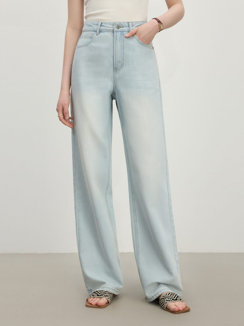 High Waist Minimalist Skinny Jeans – Lightweight Summer Casual Denim - Image 3