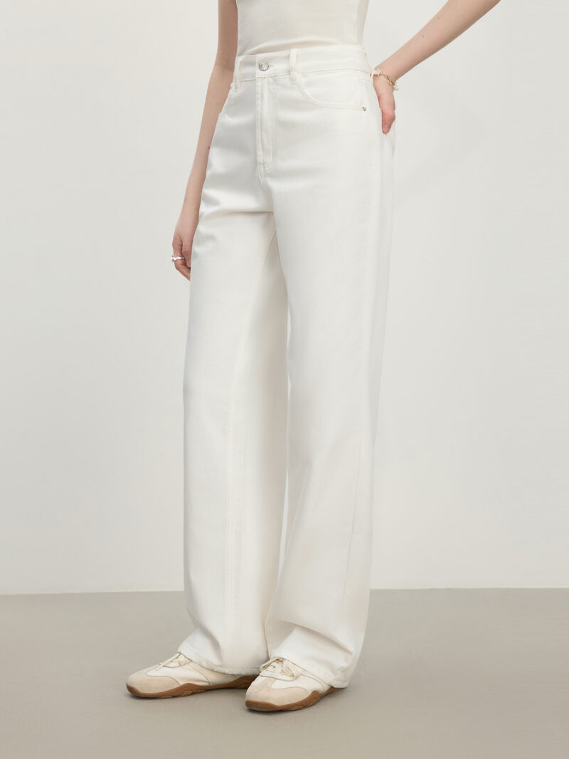 High Waist Minimalist Skinny Jeans – Lightweight Summer Casual Denim - Image 4