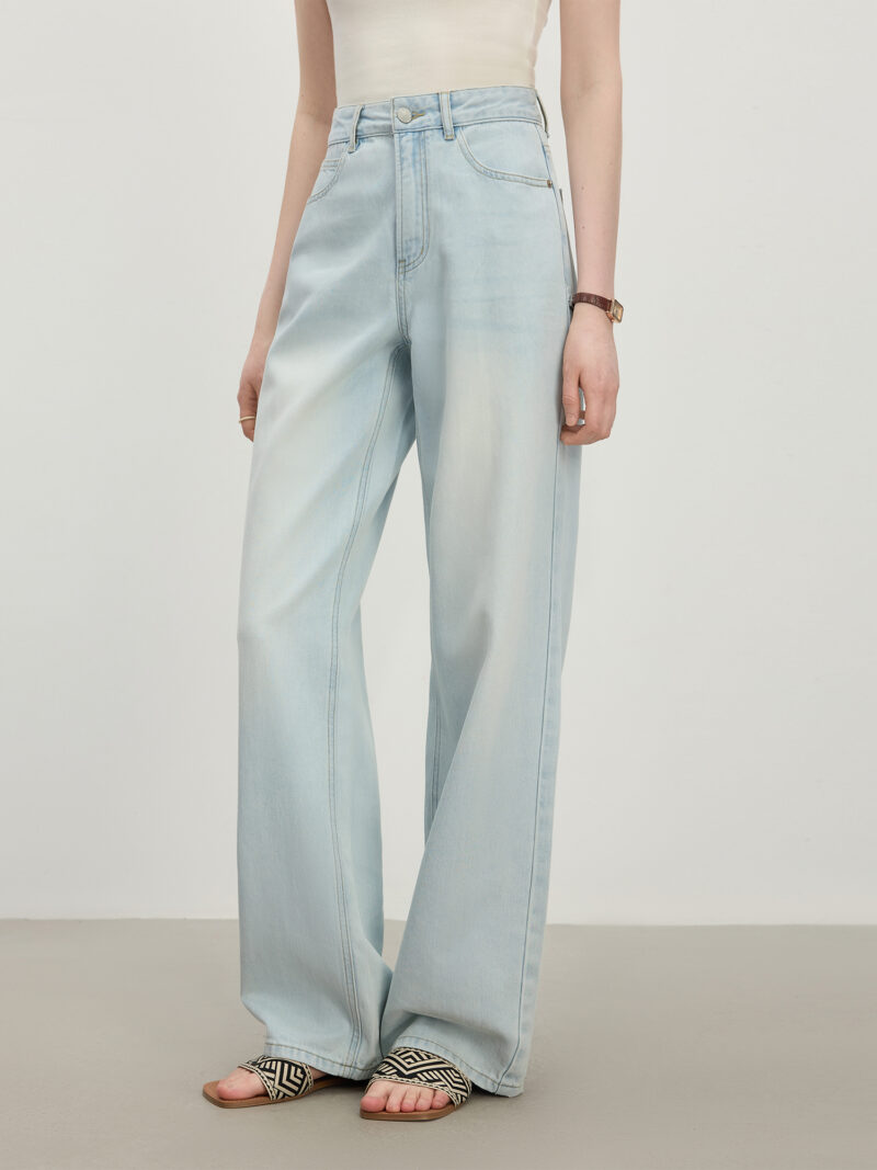High Waist Minimalist Skinny Jeans – Lightweight Summer Casual Denim - Image 2