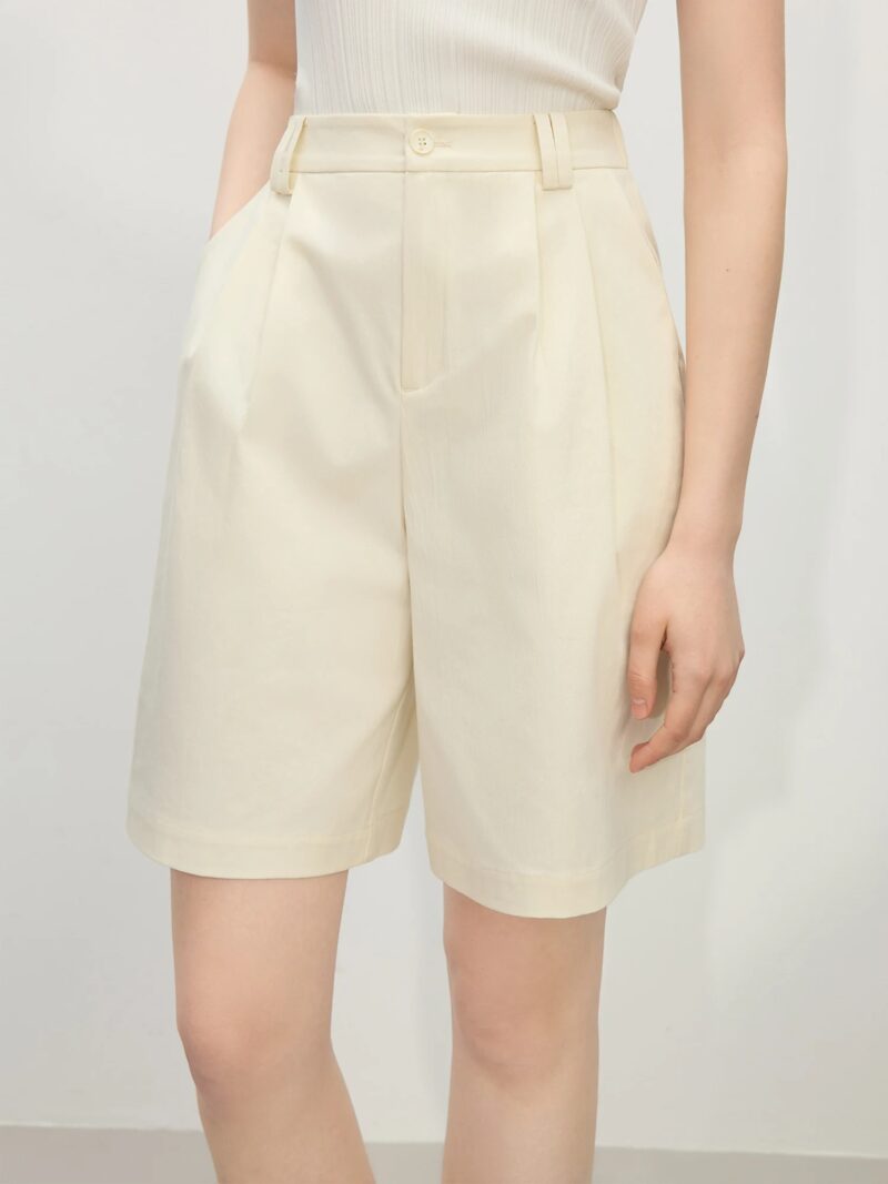 High-Waisted Retro Commuter Shorts for Women - Image 8