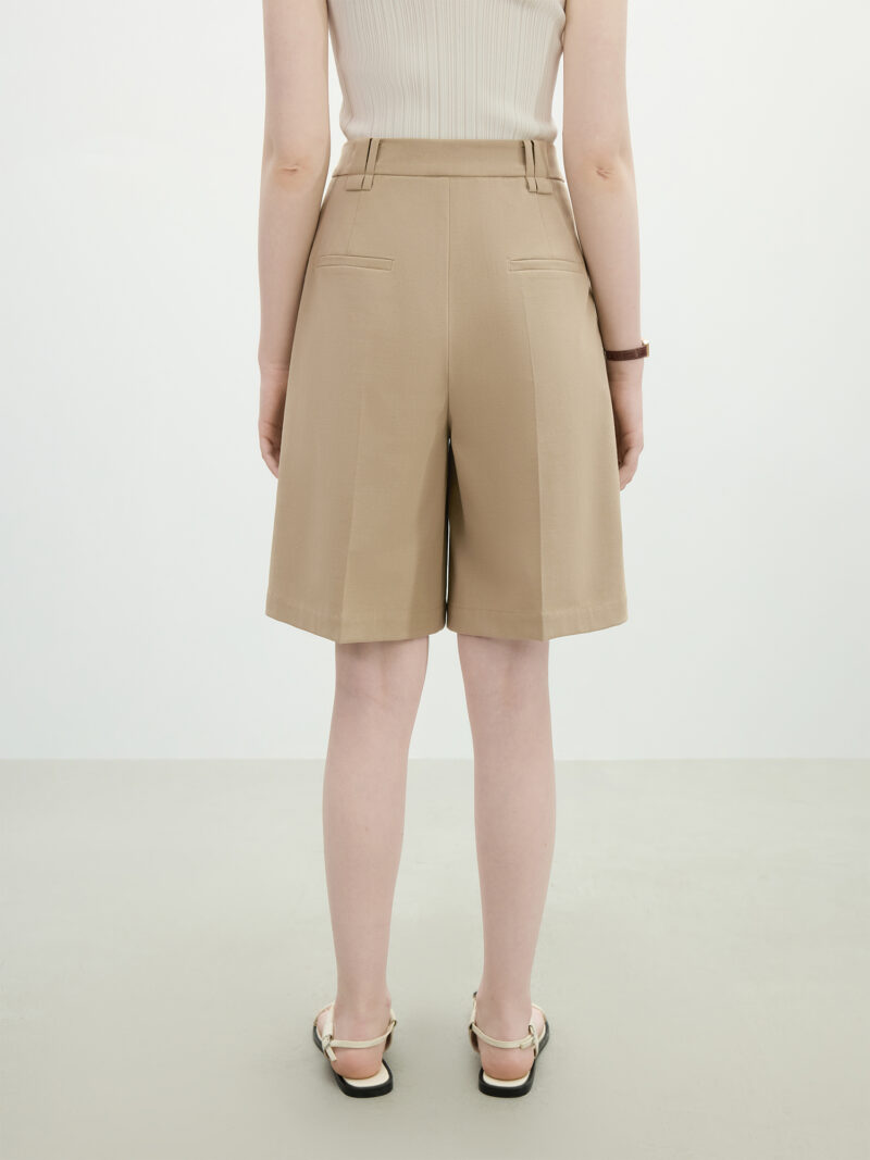 Minimalist Bermuda Shorts for Women - Image 3