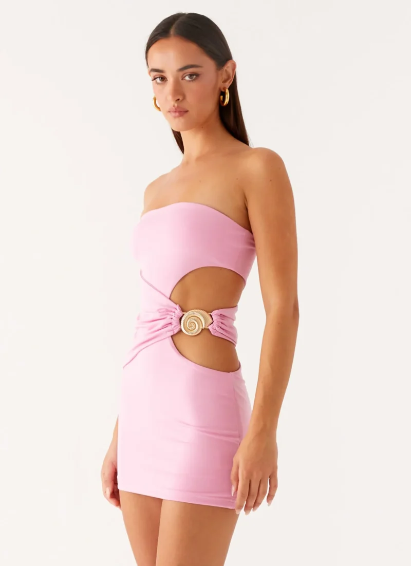 Summer Strapless Hollow Out Bodycon Mini Dress for Women – Sexy & Stylish - Image 4