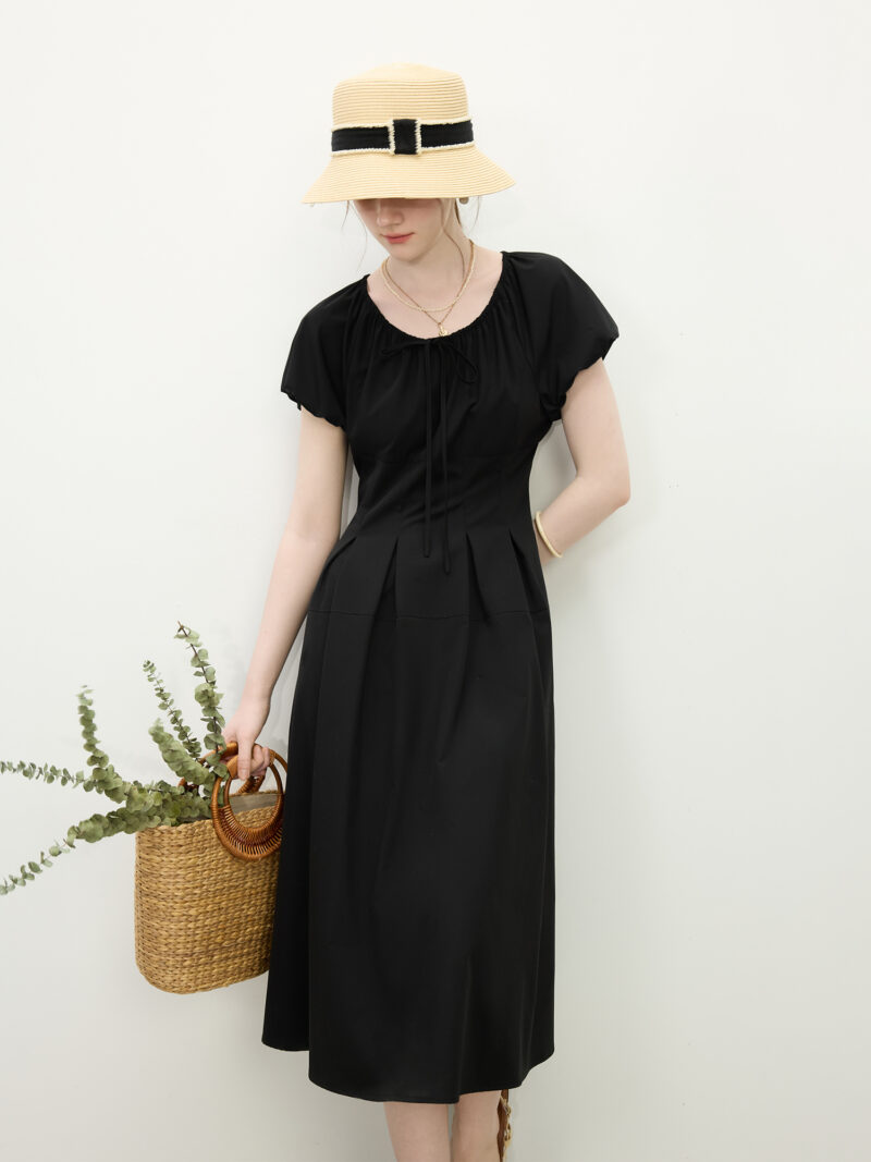Elegant Summer Fit & Flare Midi Dress - Image 7