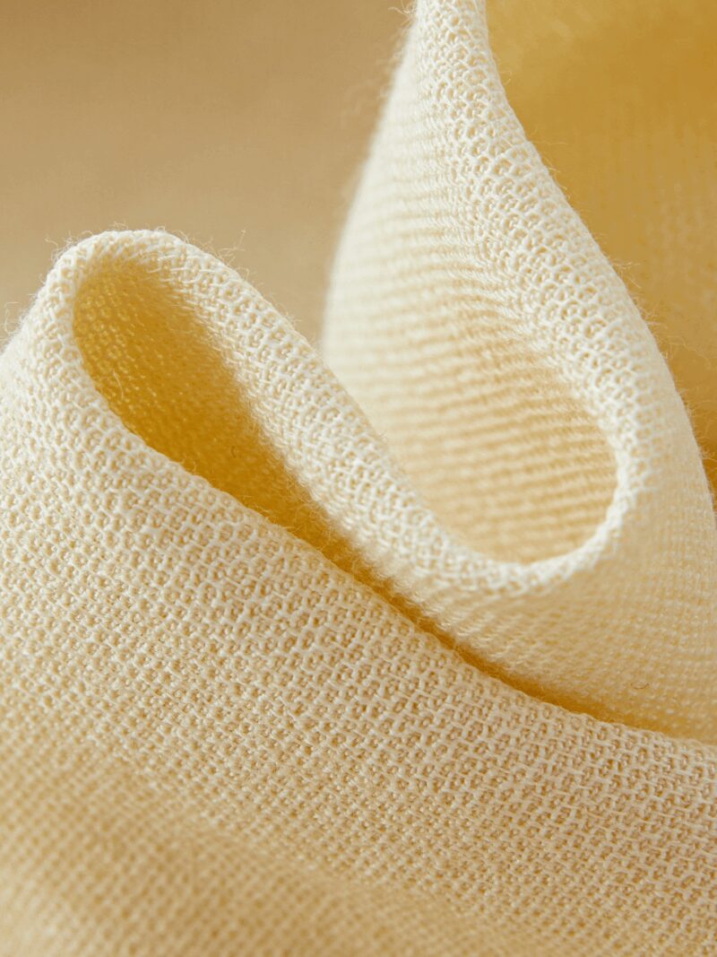Chic Summer A-Line Dress with Drawstring Waist and Lantern Sleeves - Image 5