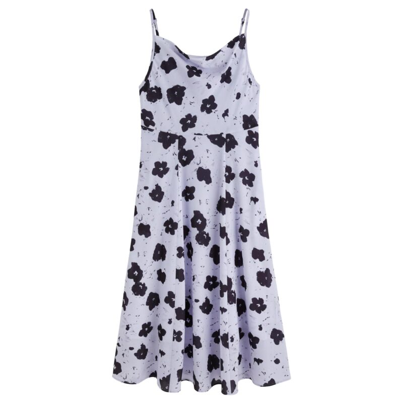 Plus Size Strapless Polka Dot Summer Dress – Vintage A-Line Midi