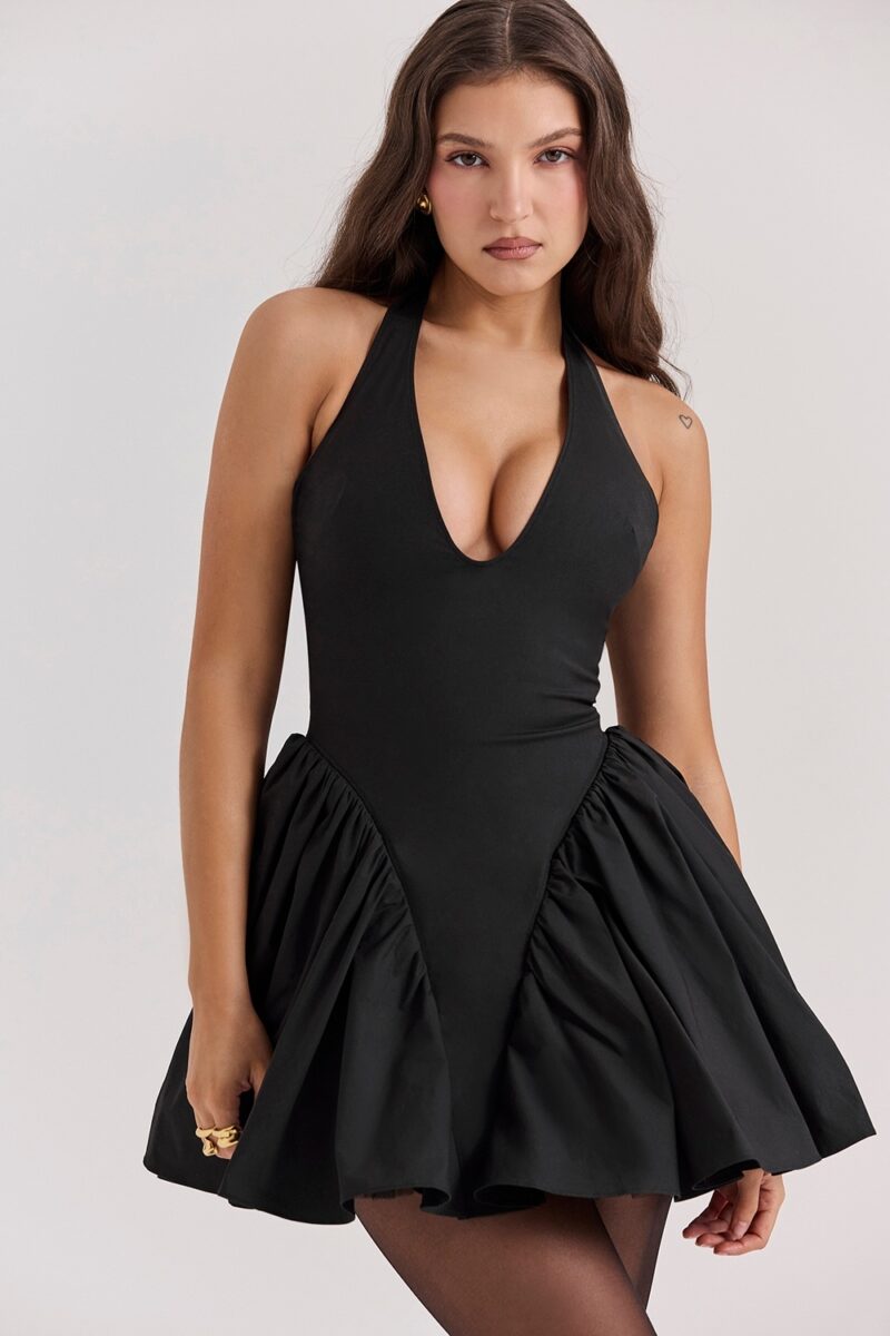 Sexy Halter Neck Summer Party Dress - Image 5