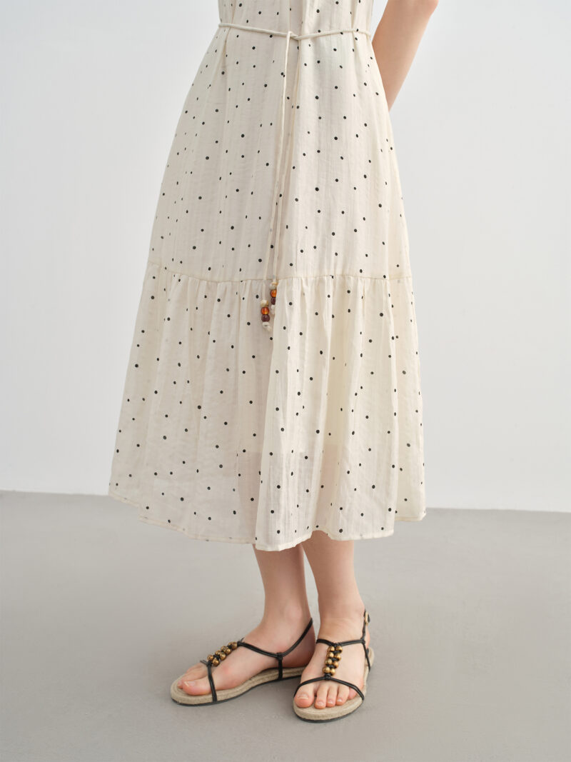 Plus-Size Boho Summer Resort Dress with Embroidered Layers - Image 5