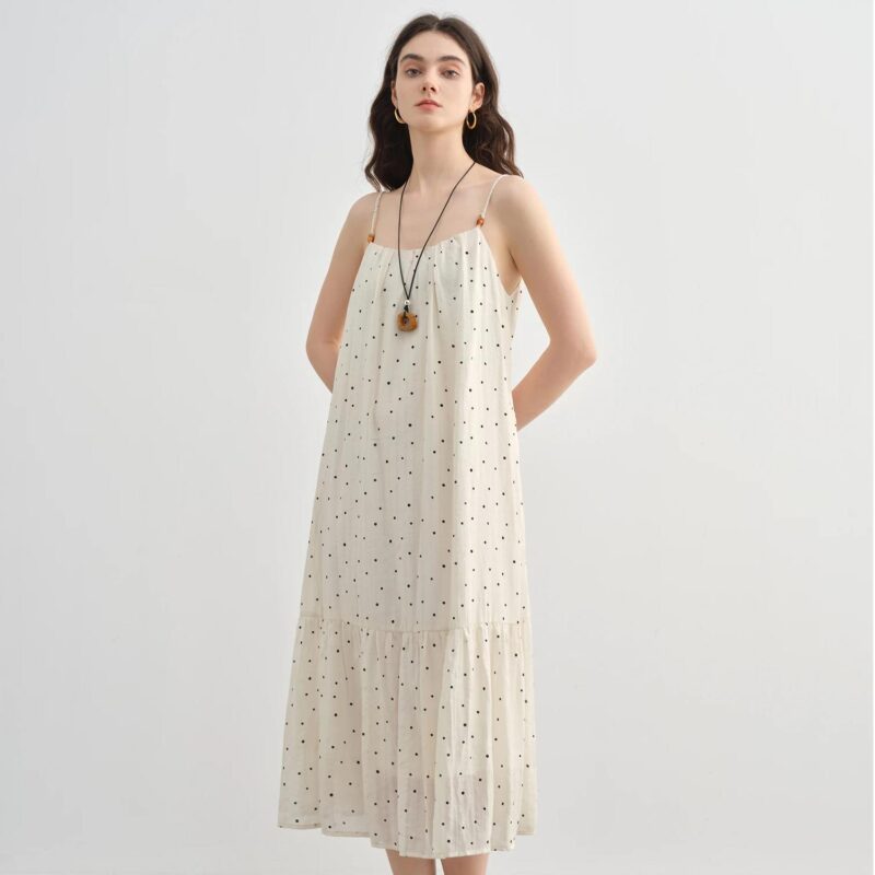 Plus-Size Boho Summer Resort Dress with Embroidered Layers