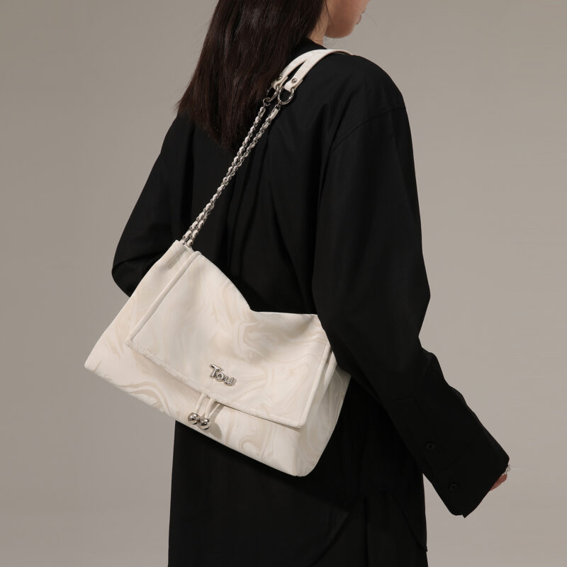 Chic PU Leather Tote Shoulder Bag – Versatile Handbag