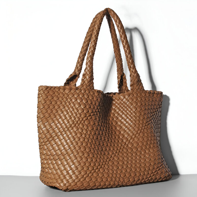 Luxury Knitted Tote Bags for Women - Large Capacity Shoulder Beach Travel Handbag - Image 6
