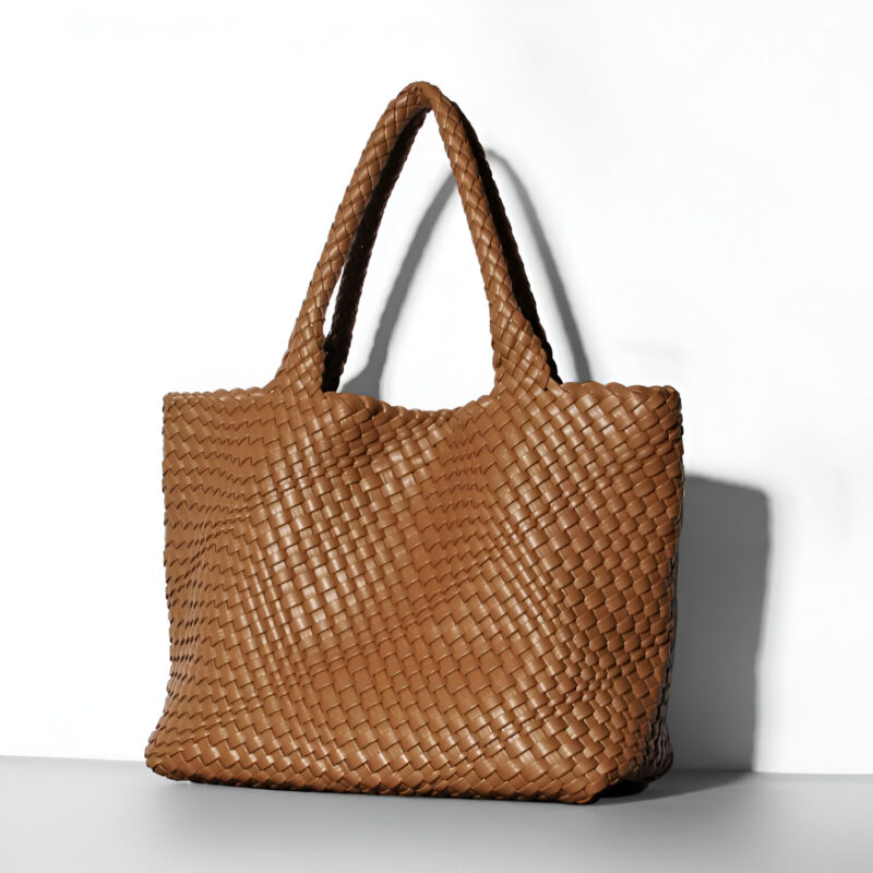 Luxury Knitted Tote Bags for Women - Large Capacity Shoulder Beach Travel Handbag - Image 5