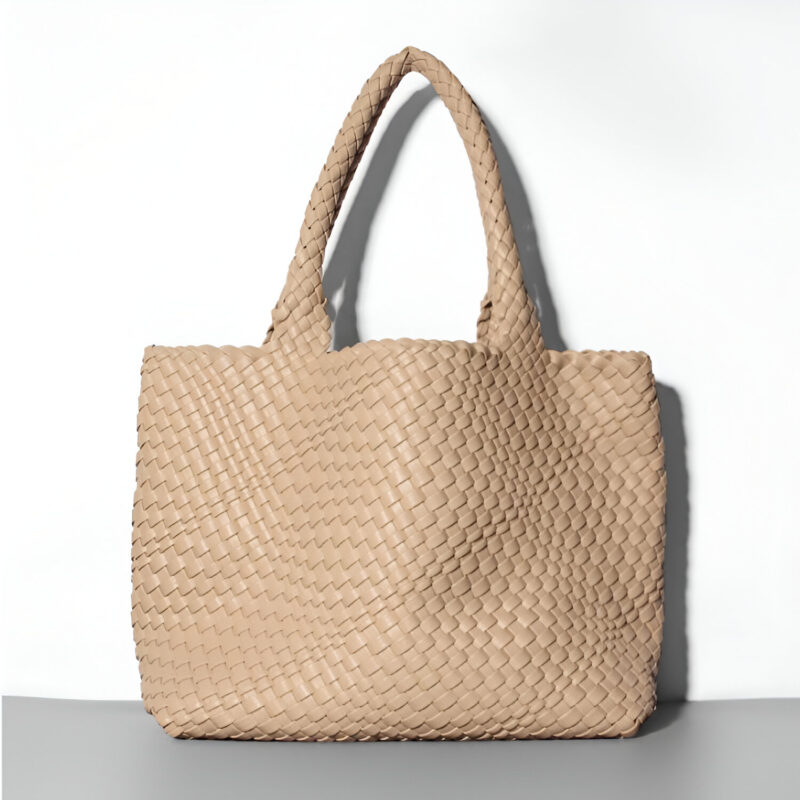 Luxury Knitted Tote Bags for Women - Large Capacity Shoulder Beach Travel Handbag - Image 8