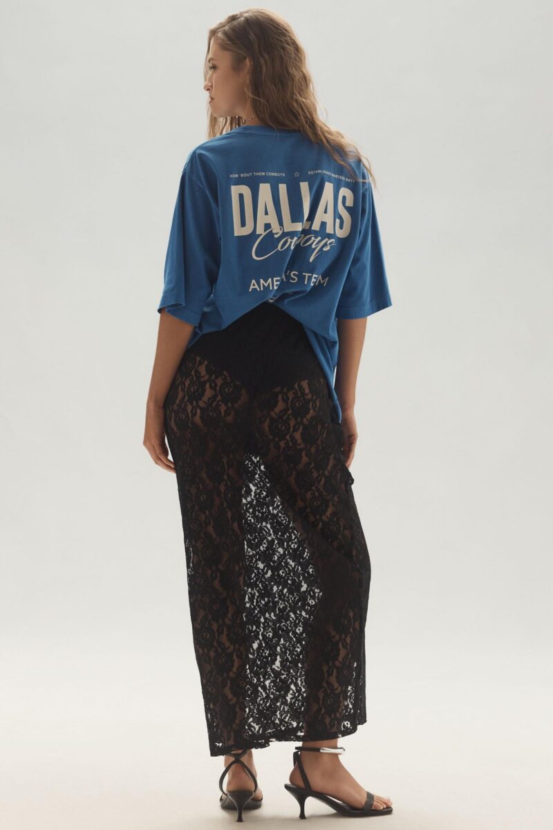 Sheer Lace Beach Cover Up Skirt - Image 7