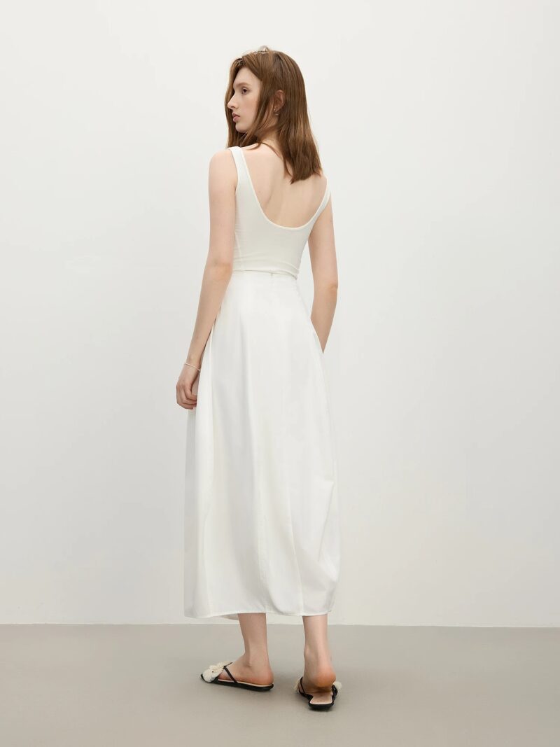 Elegant Summer Bud Skirt with Waistband - Image 4