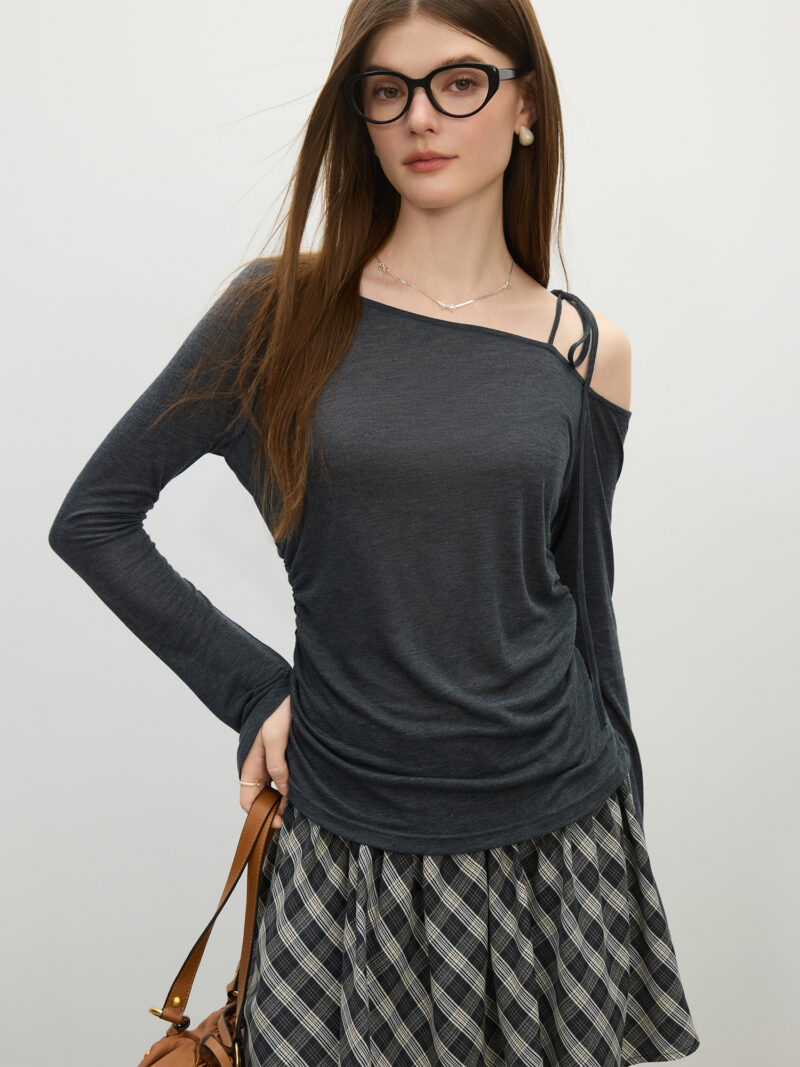 Summer Off-Shoulder Women's Tee - Image 3