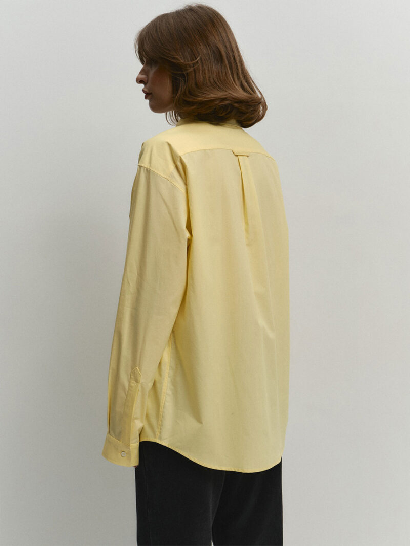 Women's Long Sleeve Cotton Chiffon Shirt – Loose Fit Office Casual Top - Image 5