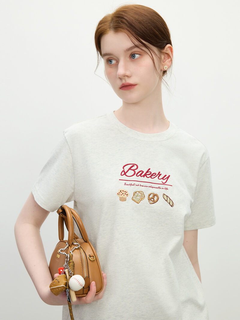 Summer Vintage Linen-Cotton Oversized Tee – Dusty Grey Casual Pullover - Image 4