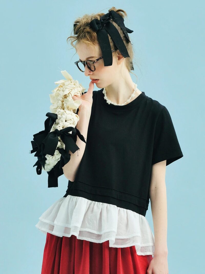 Summer Dopamine Patchwork T-shirt for Women - Image 5