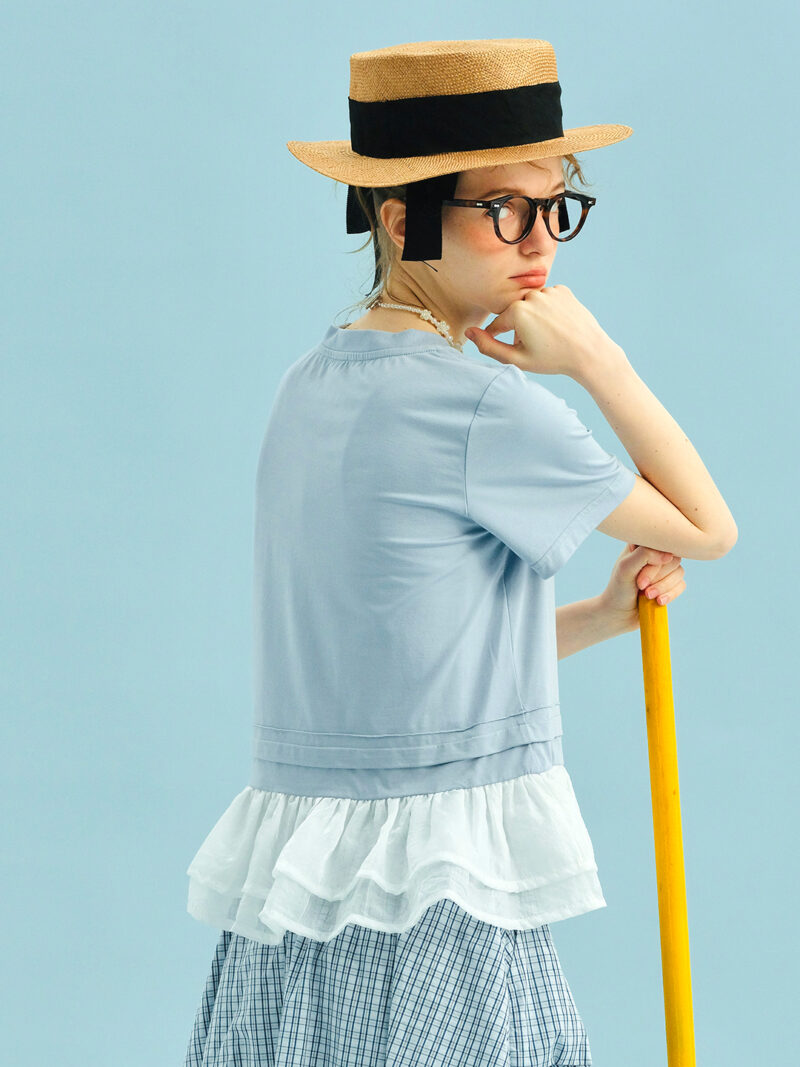 Summer Casual Patchwork Art Tee for Women - Image 3
