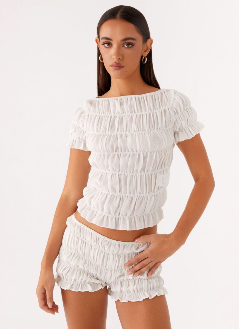 Ruched 2 Piece Women’s Summer Set - Image 6