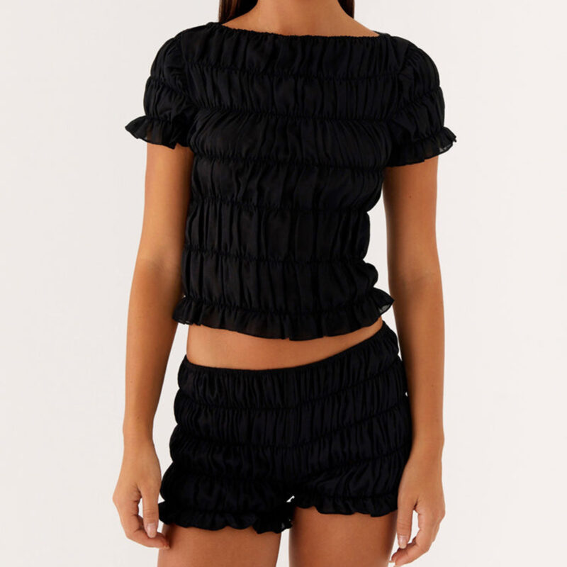 Ruched 2 Piece Women’s Summer Set