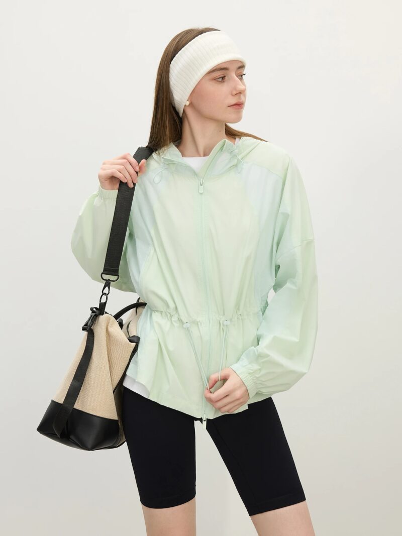 Lightweight Hooded UV Protection Jacket for Women - Image 2