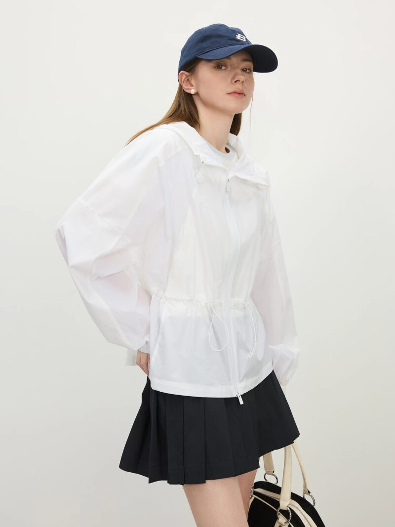 Lightweight Hooded UV Protection Jacket for Women - Image 4