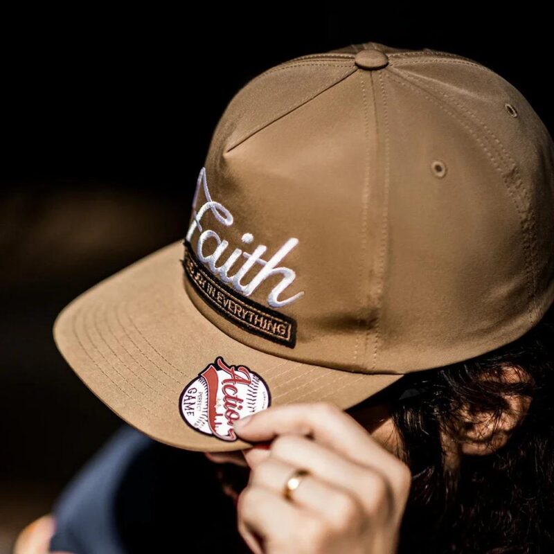 Unisex Vintage Letter Embroidered Baseball Cap with Flat Brim - Image 5
