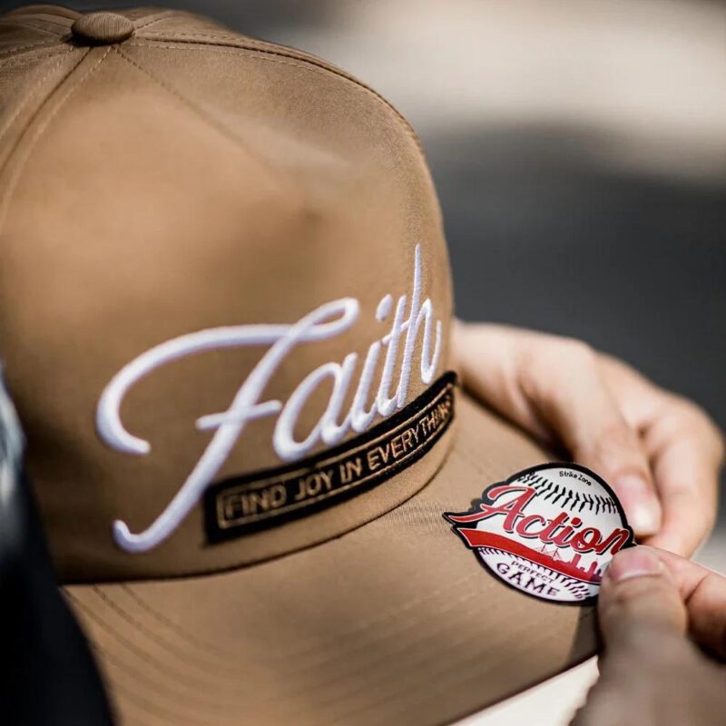 Unisex Vintage Letter Embroidered Baseball Cap with Flat Brim - Image 6